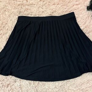 H&M Elegant Navy Skater Skirt